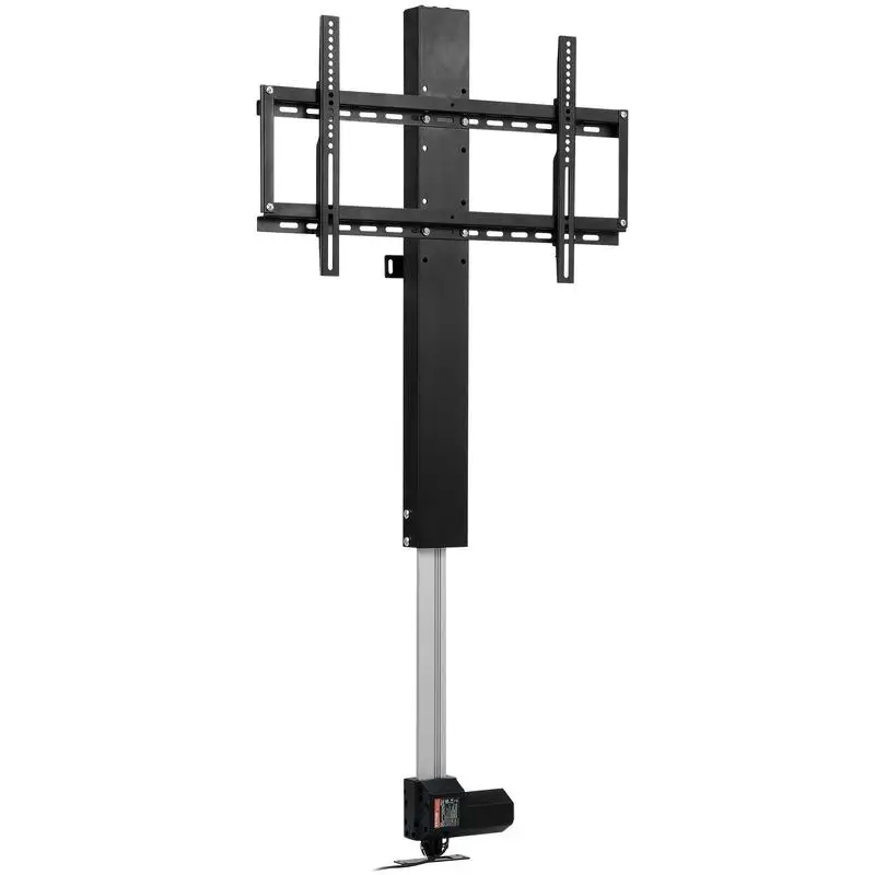 Support TV pour téléviseurs LCD, LED et plasma, support TV automatique, élévateur TV, support élévateur TV réglable en hauteur de 107,4 à 187,2 cm, réglable en hauteur et stable, max. 60 kg