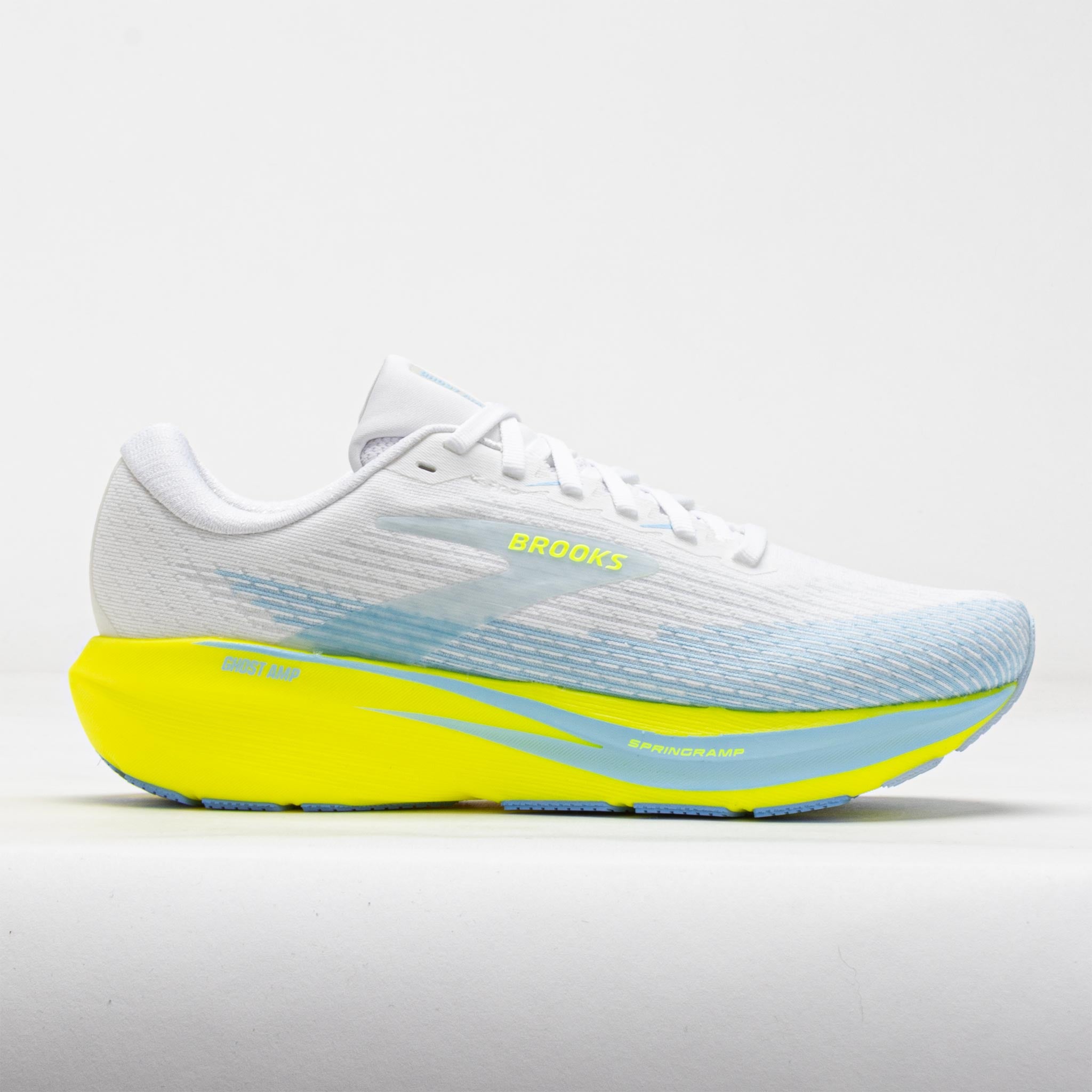 Brooks Ghost Amp Women's Running Shoes White/Blue/Nightlife
