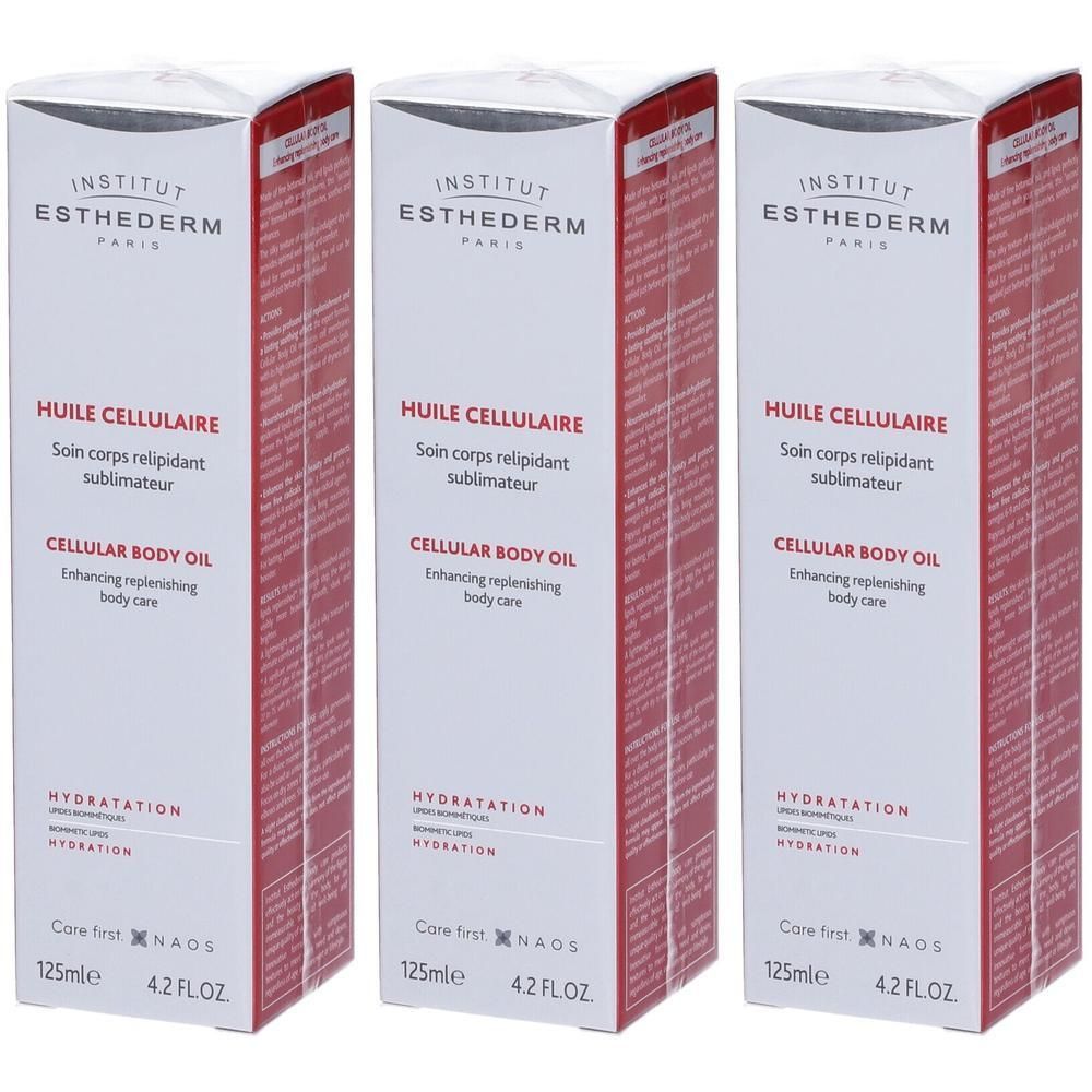 Institut Esthederm Huile Cellulaire Soin Corps Relipidant Sublimateur