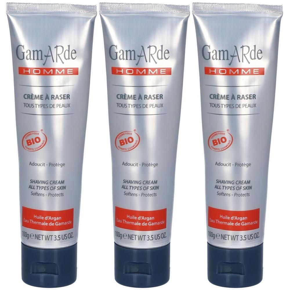 Gamarde Crema da Barba 3x100 g