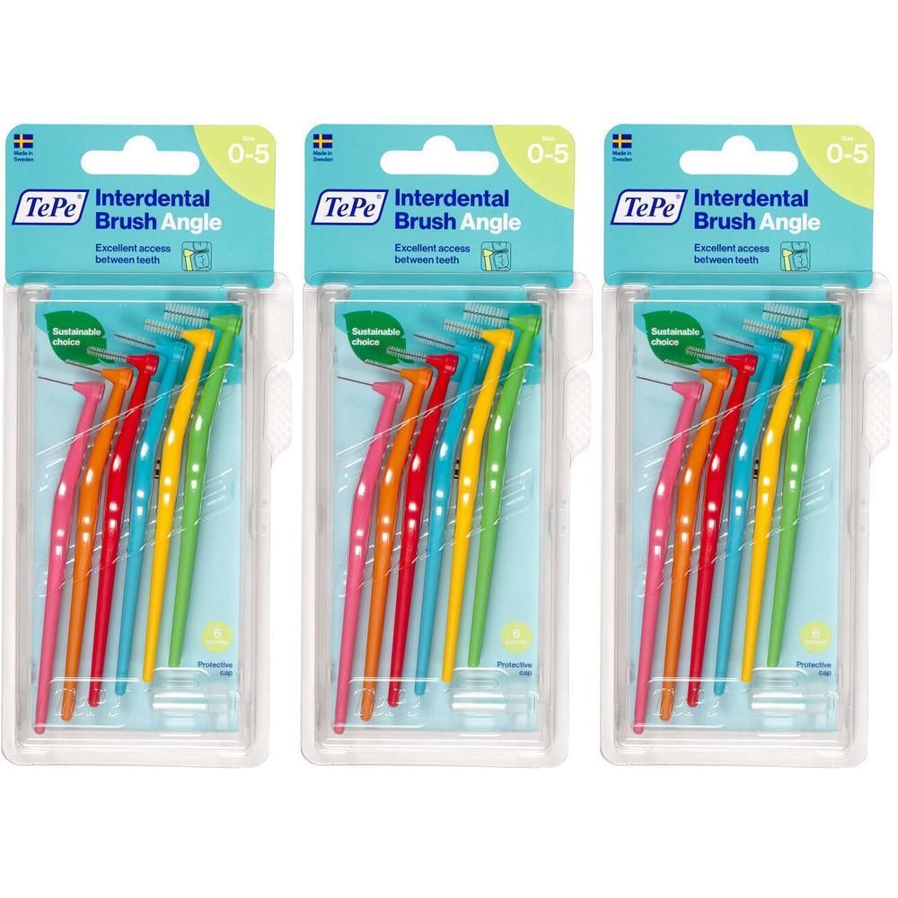 TePe Angle™ Mix Scovolino Interdentale blister ISO 0-5 - 0,4 mm 0,8 3x