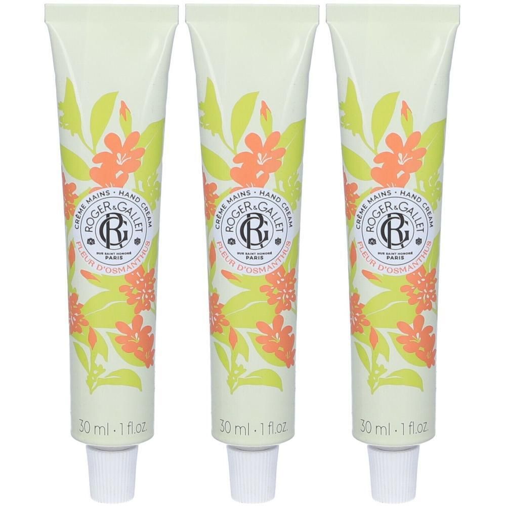 ROGER&GALLET Crema Mani di Benessere Fleur D'osmanthus 3x30 ml