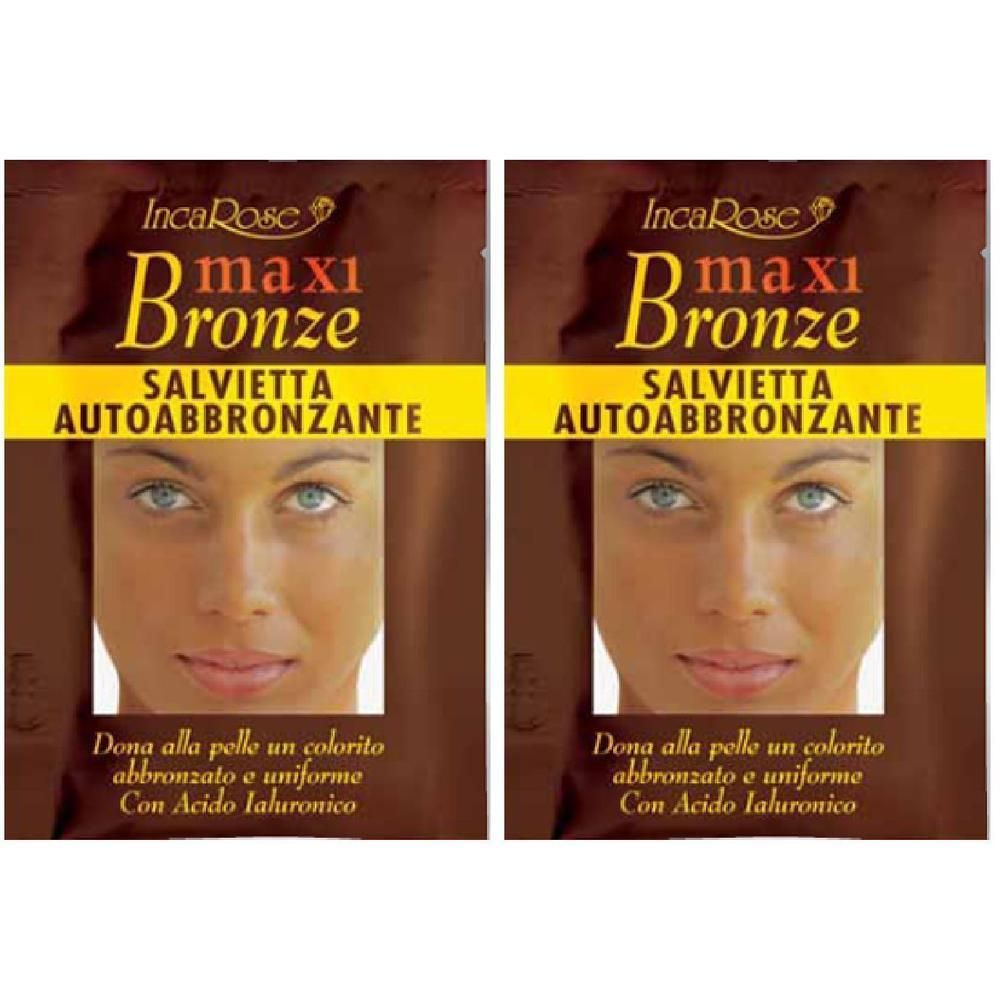 INCAROSE Maxi Bronze Salvietta Monouso 2x7x6 ml