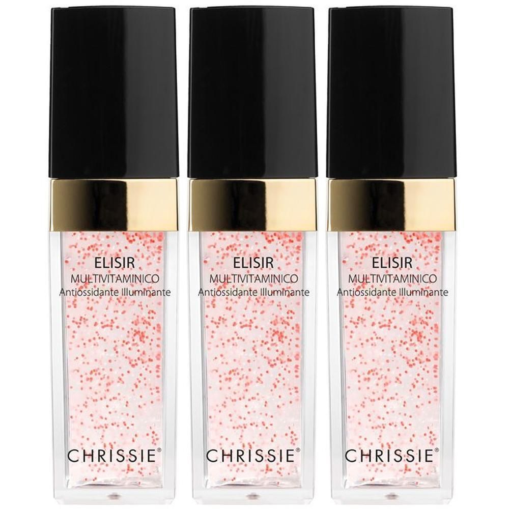 Chrissie Elisir Multivitaminico Antiossidante Illuminante Viso 3x30 ml