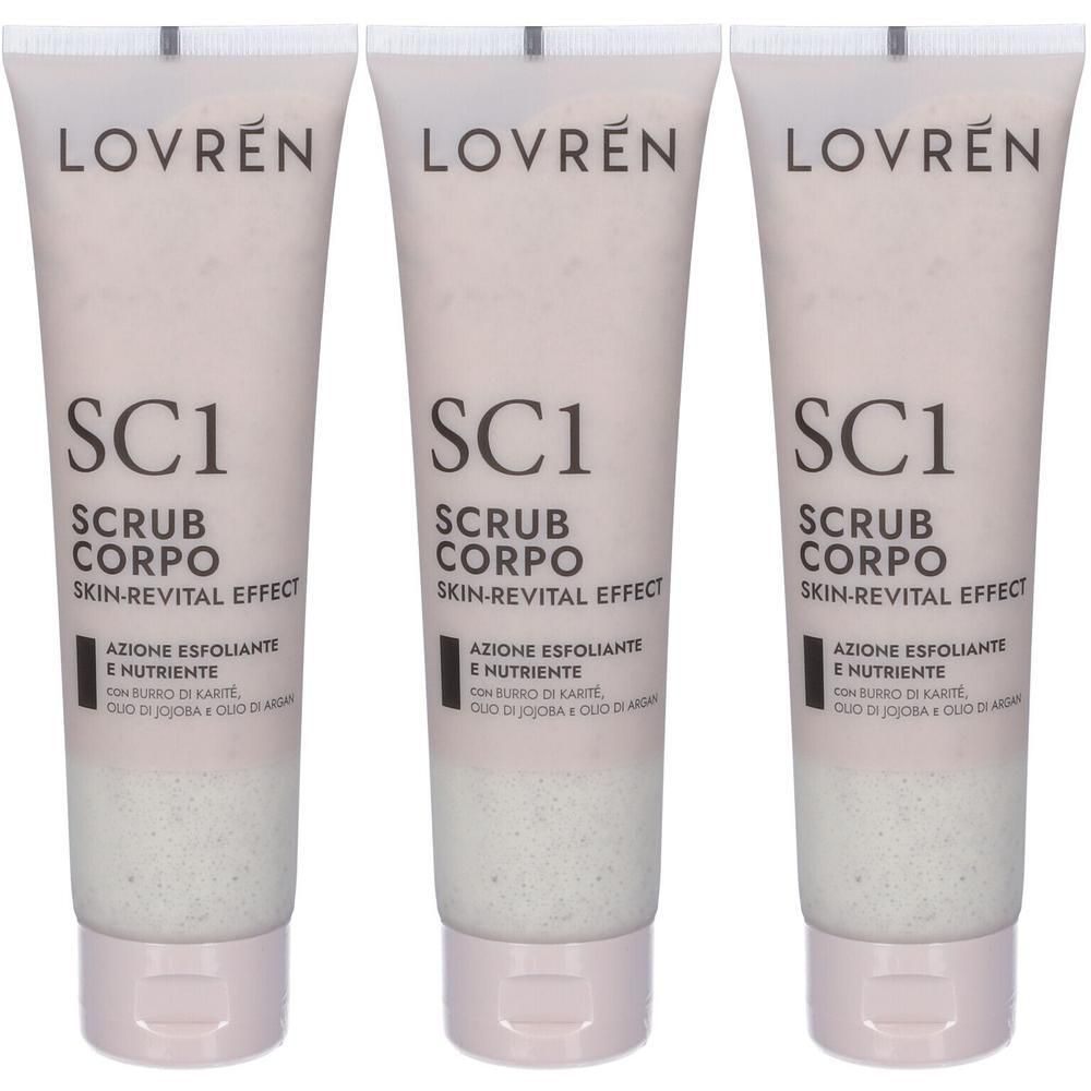 Lovren SC1 Scrub Corpo Skin-Revital Effect 3x150 g