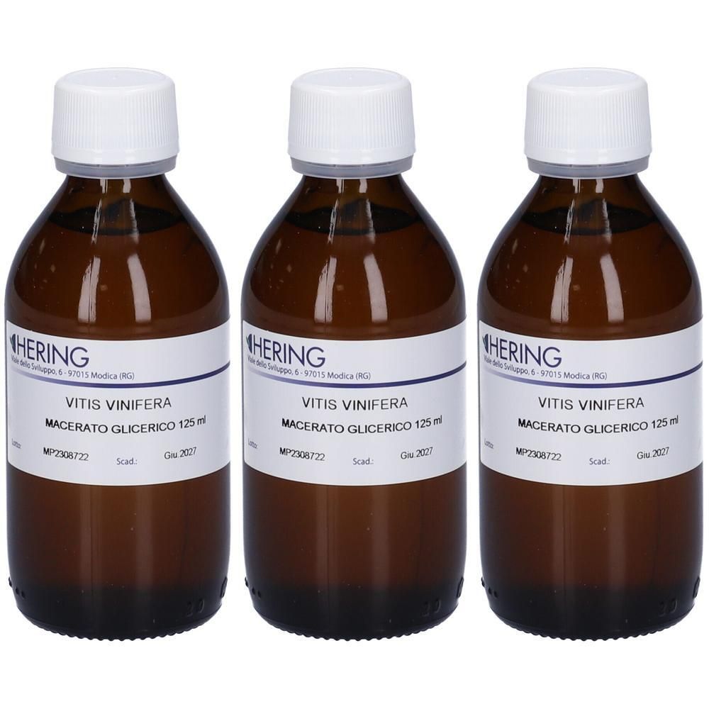 HERING Vitis Vin Macerato Glicerico Gemme 3x125 ml