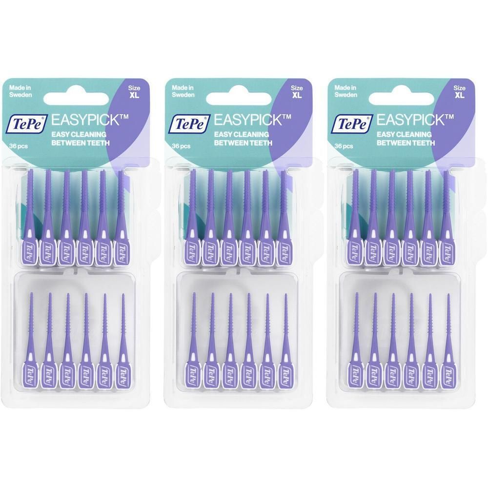 TePe EasyPick™ Scovolini Viola XL Per Spazi Interdentali Molto Larghi