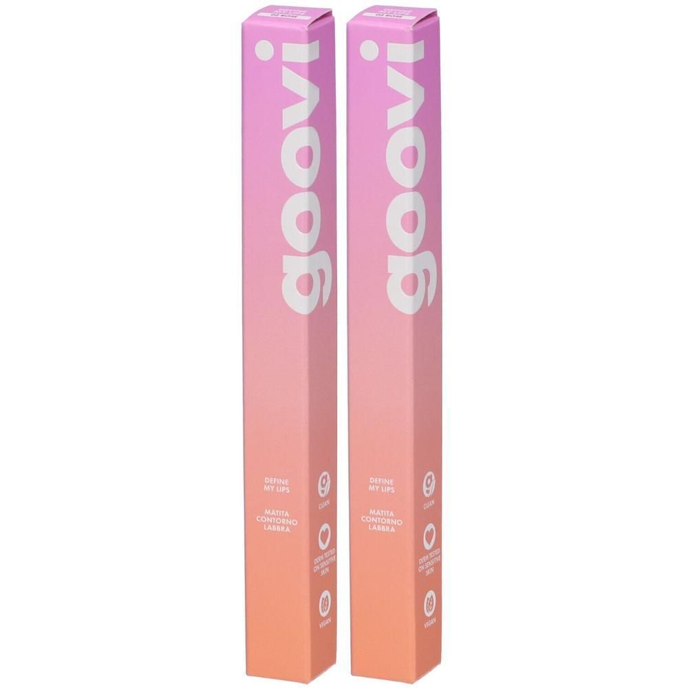 Goovi Define My Lips Matita Labbra Colore 02 Rose 2x1 St