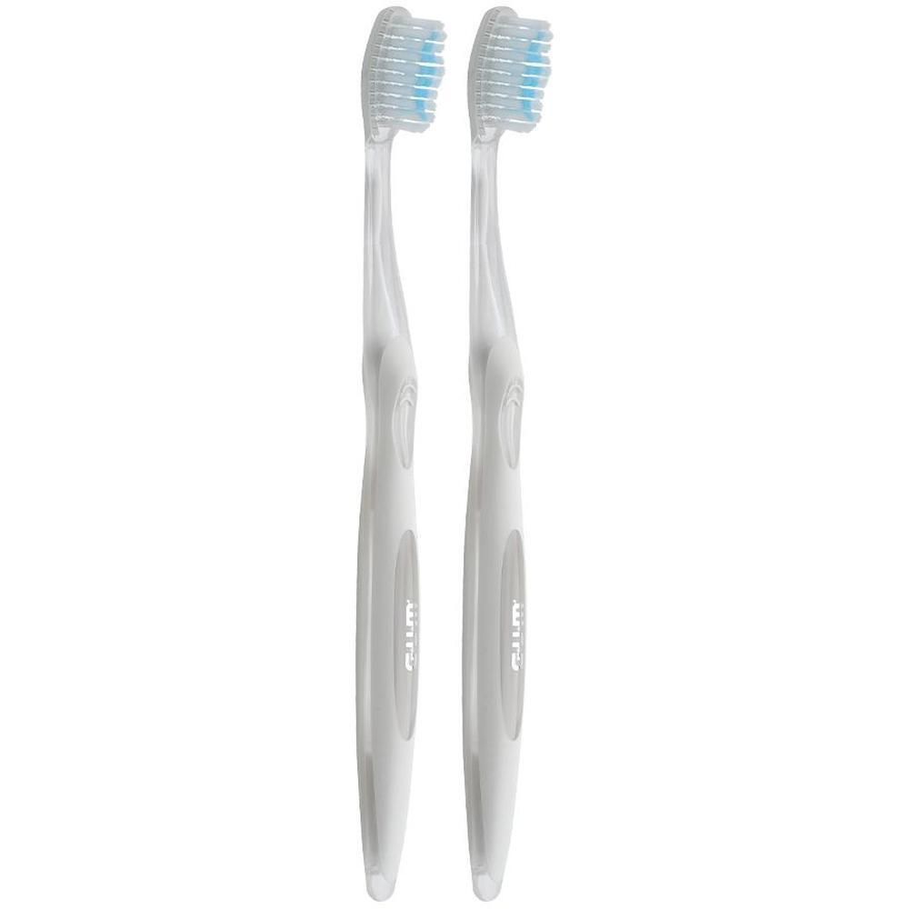 Gum® Original White Medium 2x1 pz Spazzolino da denti