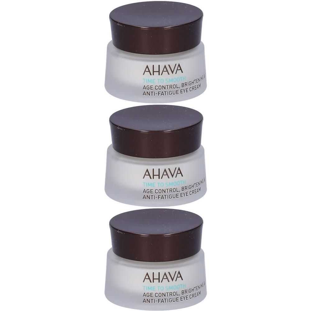 AHAVA Age Control Brightening and Anti-Fatigue Eye Cream 3x1 St