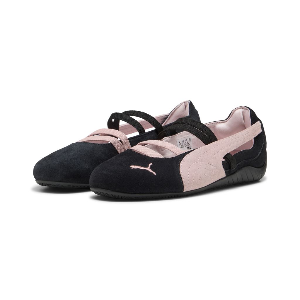 Puma Speedcat Ballet SD Wildleder Damen Schwarz/Mauve Mist Schuhe