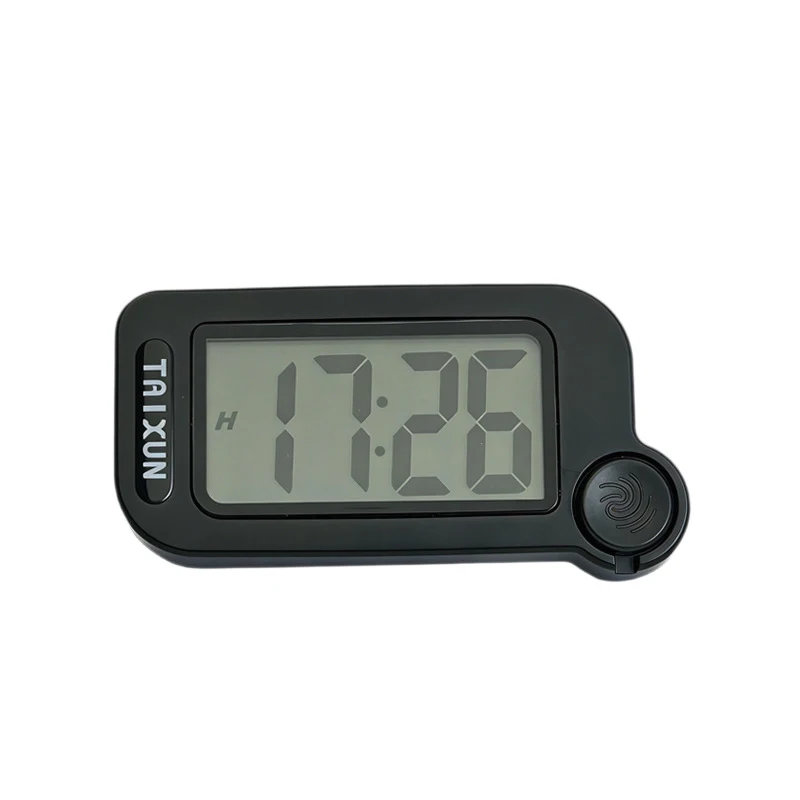 Outdoor Waterproof Car Clock, Multifunctional Luminous Electronic Clock, Kitchen and Bathroom Clock, Children's Electronic Clock