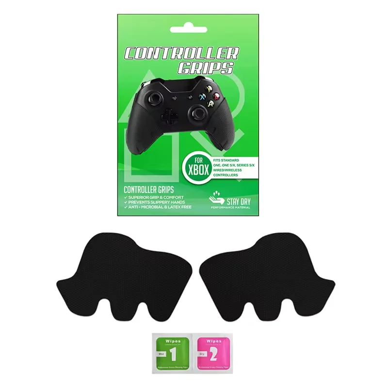 Anti-Slip Controller Grips for Xbox Series X/S Xbox One Slim Wireless Gamepad Sweat-Proof Handle Rubber Skin Grip Sticker Access