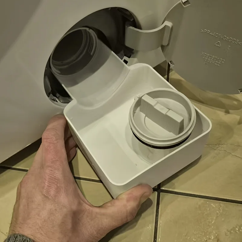 G-Model Washing Machine Drain Tray For Floor Overflow, Washing Machine Drain Catcher for Front-Load/Rinse Holders, Storage Shelf