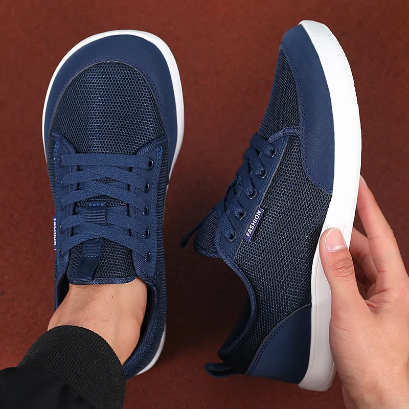 Männer Breite Barfuß Schuhe Neue Mode Laufen Outdoor Turnschuhe Minimalistischen Große Trendy Mesh Casual Wanderschuhe Heißer Verkauf