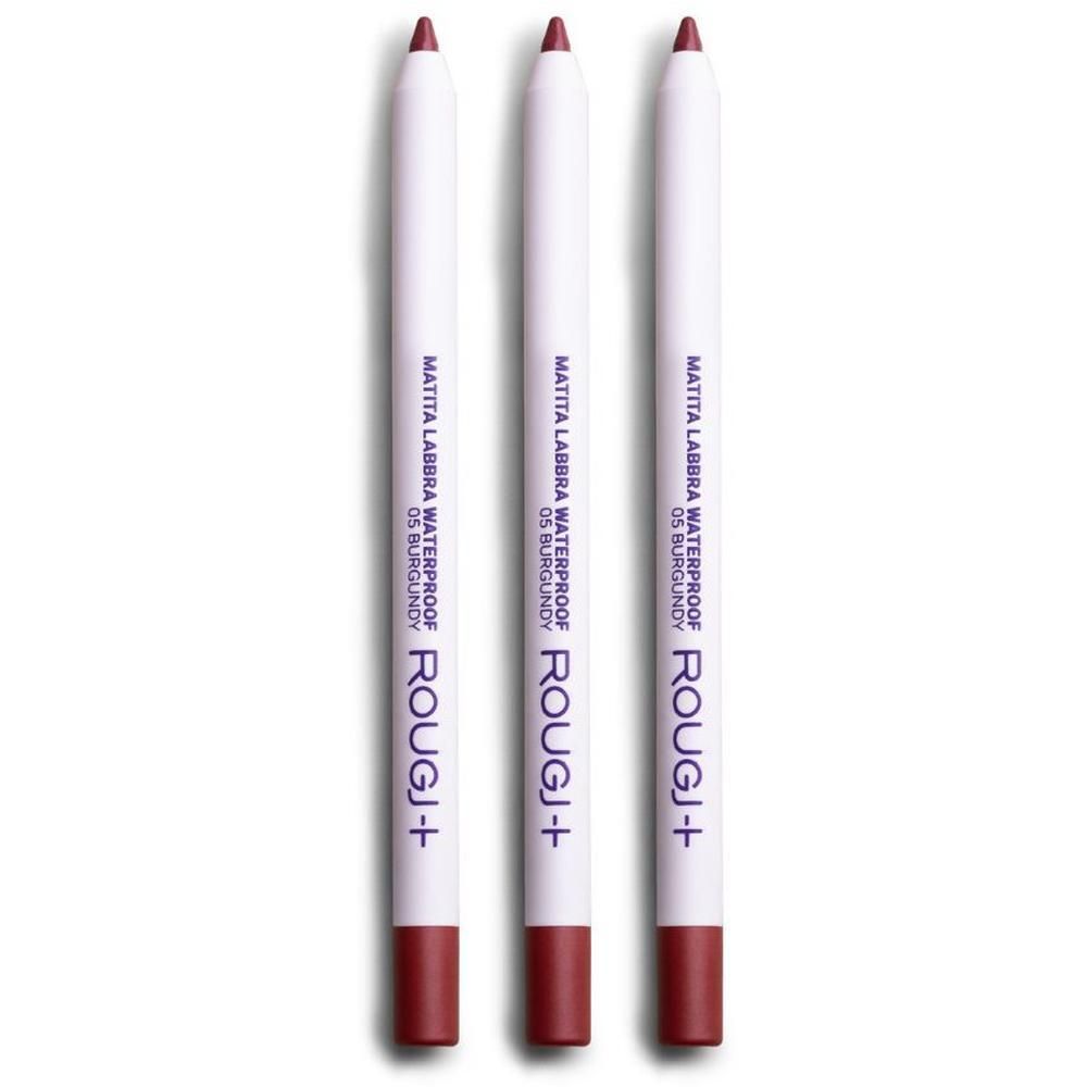 Rougj Matita Labbra Waterproof 05 - Burgundy 3x1 pz Make up