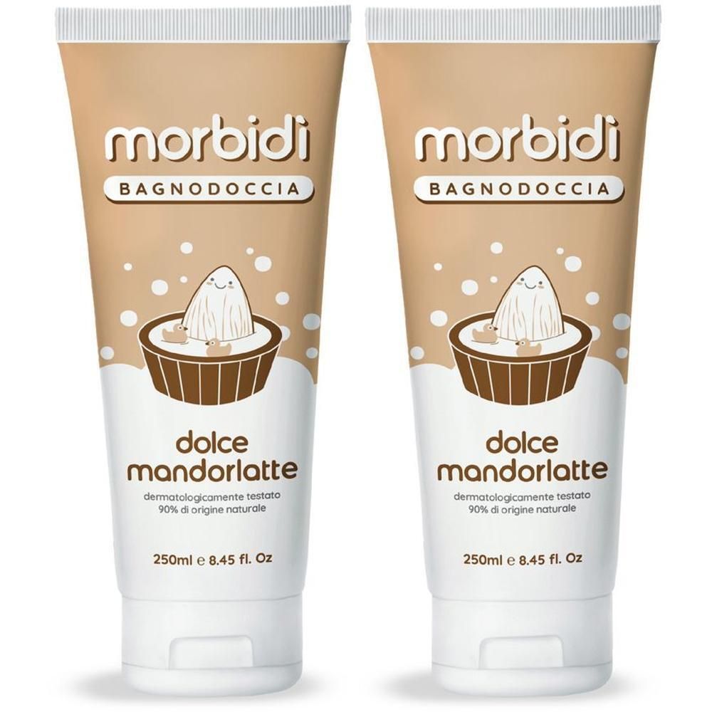 Morbidì Bagnodoccia Dolce Mandorlatte 250ml 2x250 ml Detergente