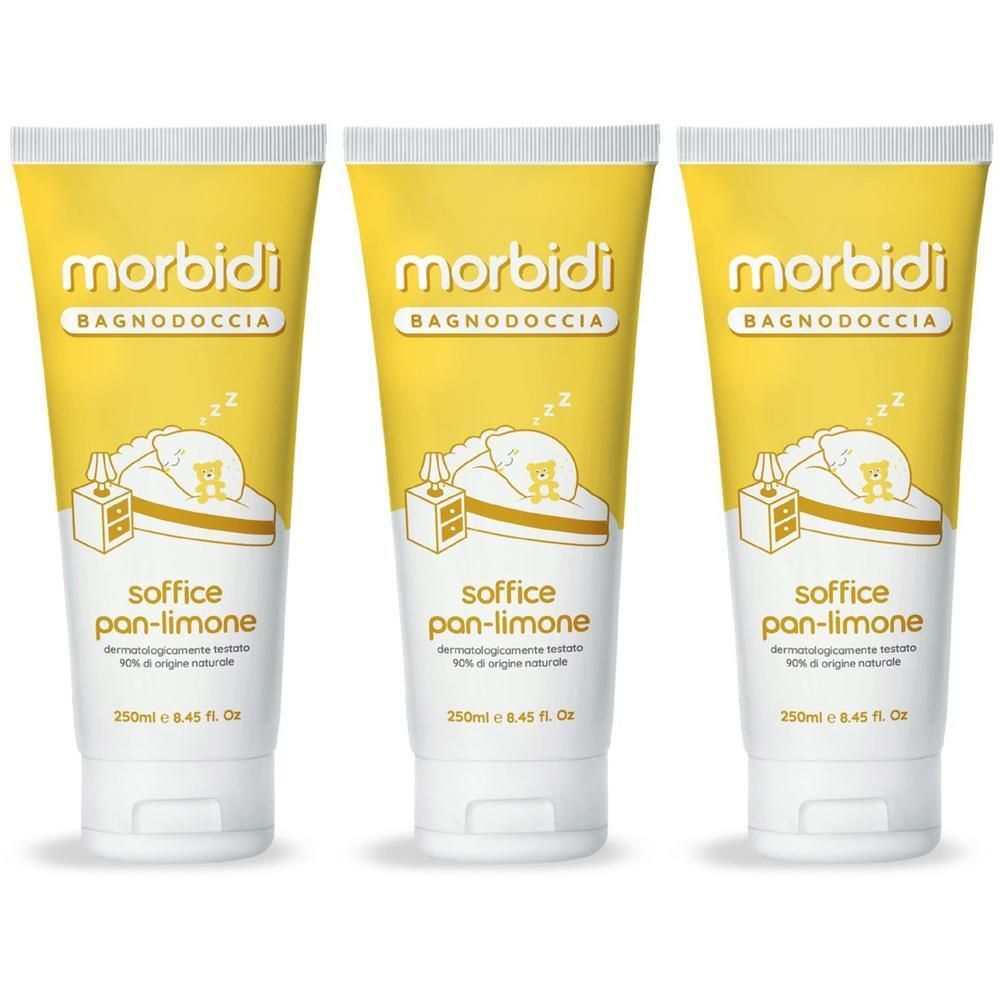 Morbidì Bagnodoccia Soffice Panlimone 250ml 3x250 ml Detergente