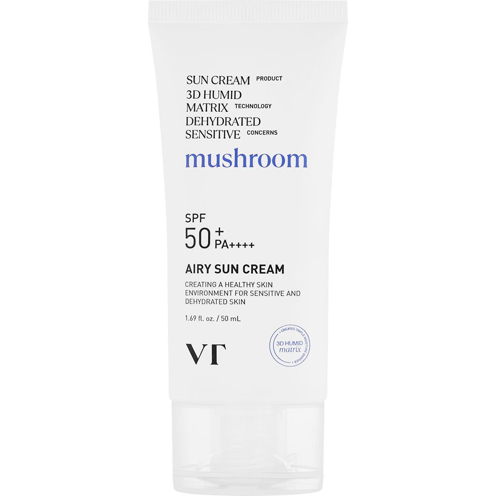 VT COSMETICS Crema solare aerata ai funghi FPS50+ 50 ml