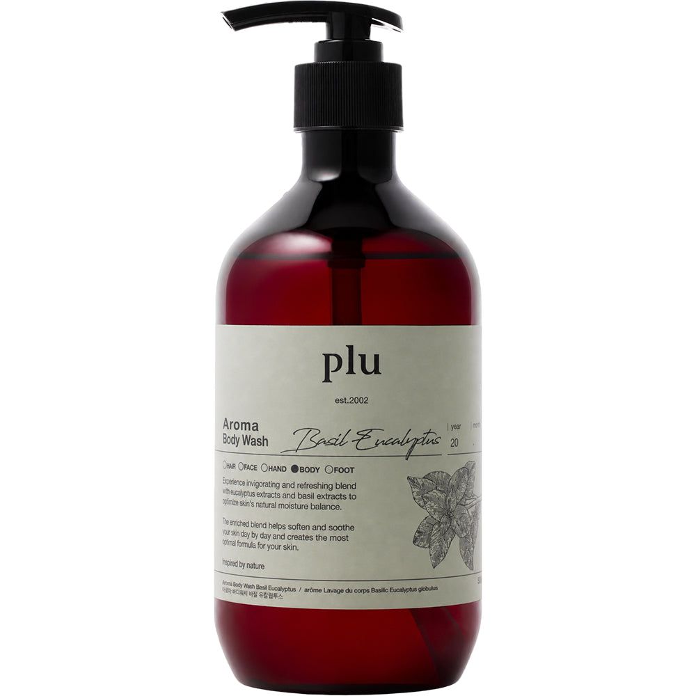 PLU Aroma Doccia al Basilico & Eucalipto 500 g Gel doccia