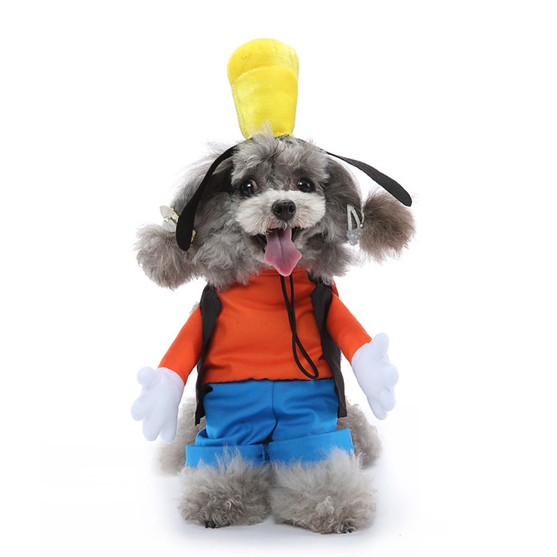 Dog Costume for Halloween, Carnival Pet Supplies Funny and Funny Pet Stand Up Costplay Pet Supplies Dog Stand Up