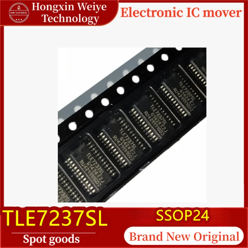 (5/50 pièces) TLE7237SL SSOP24 puce de pilote couramment utilisée pour les cartes informatiques automobiles, 100% neuve et originale