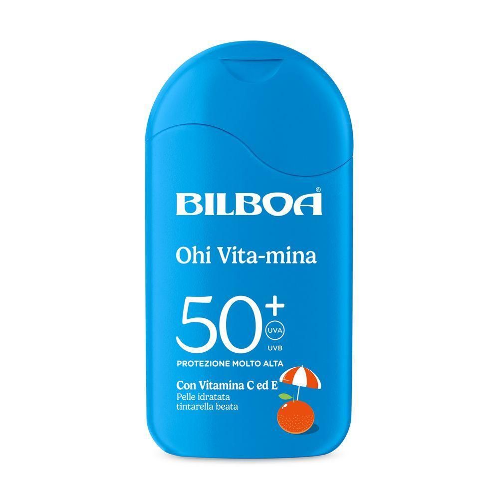 Bilboa Ohi Vita-mina Latte Solare SPF 50+ con multivitamina 4x200 ml