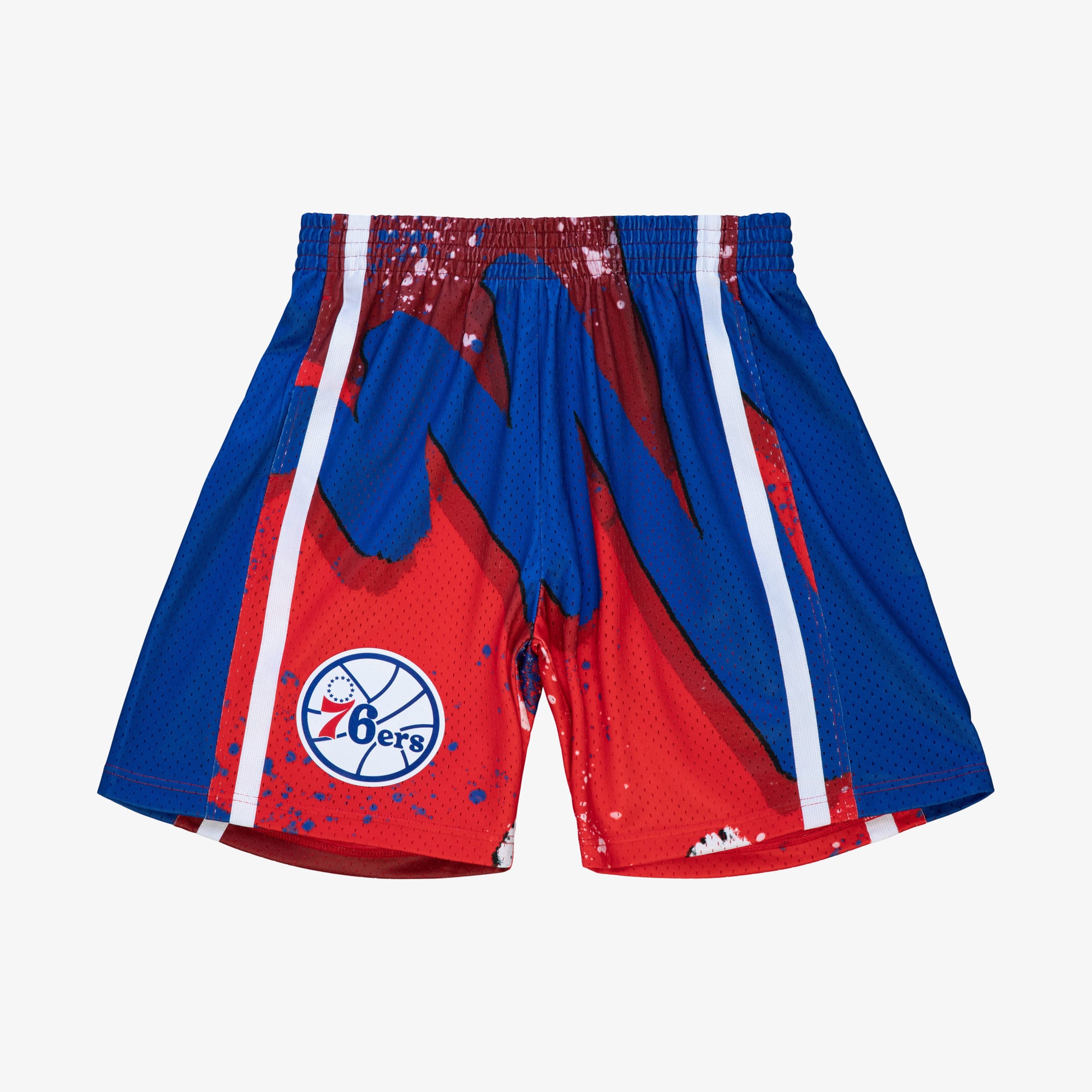 Short Swingman Mitchell & Ness Hyper Hoops 1996 des Philadelphia 76ers - Écarlate - Homme - Homme Taille: M