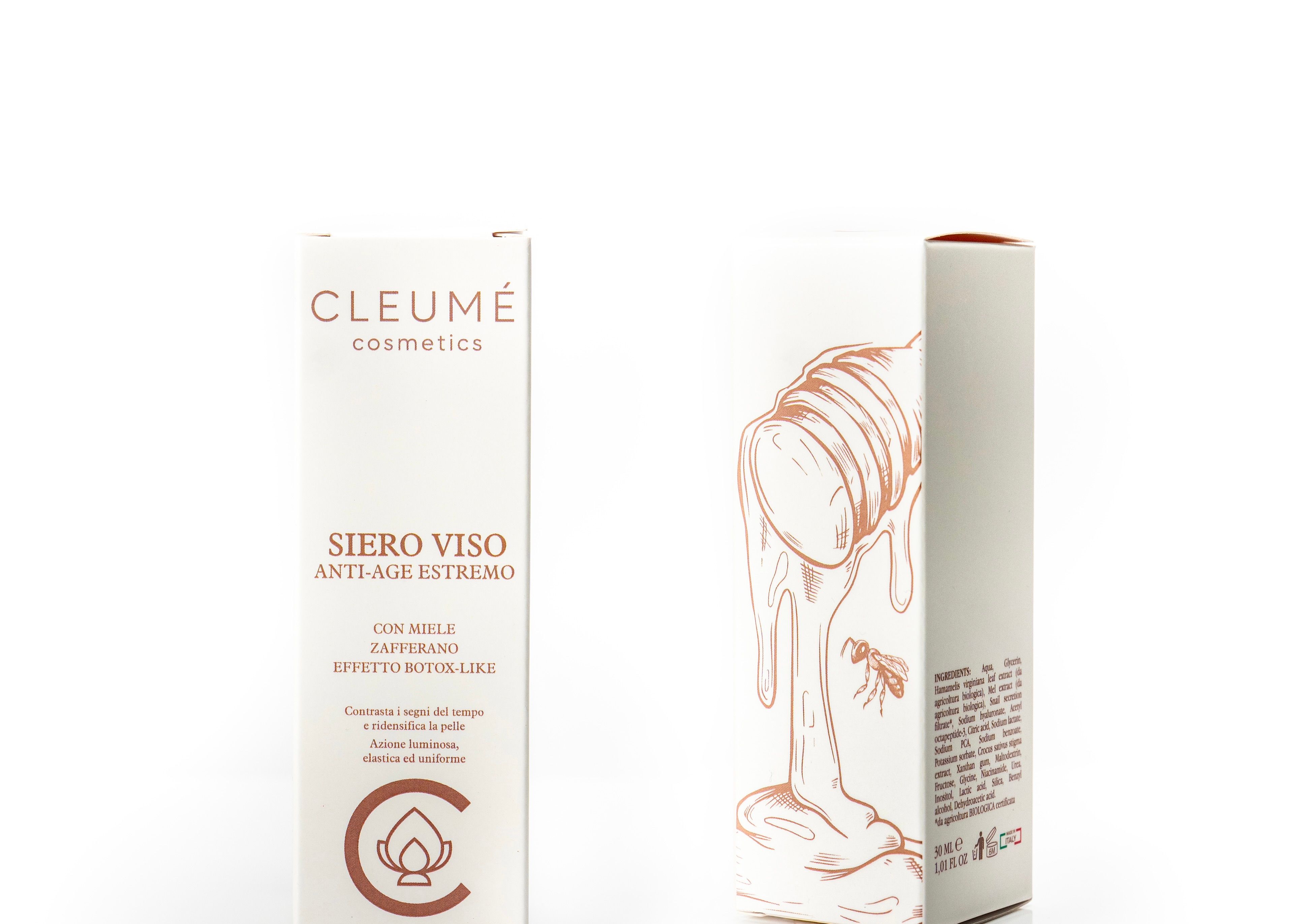 Cleumè cosmetics siero viso anti - age 30 ml
