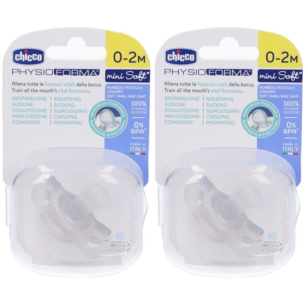 Chicco Gommottino 0-2 Silicone 2x1 St