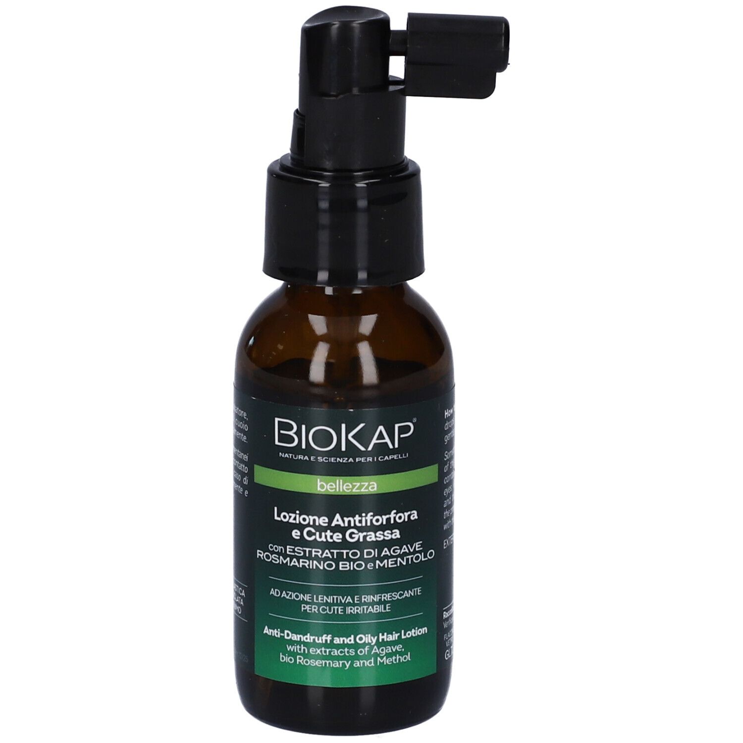 BioKap Lozione Antiforfora e Cute Grassa 50 ml Soluzione