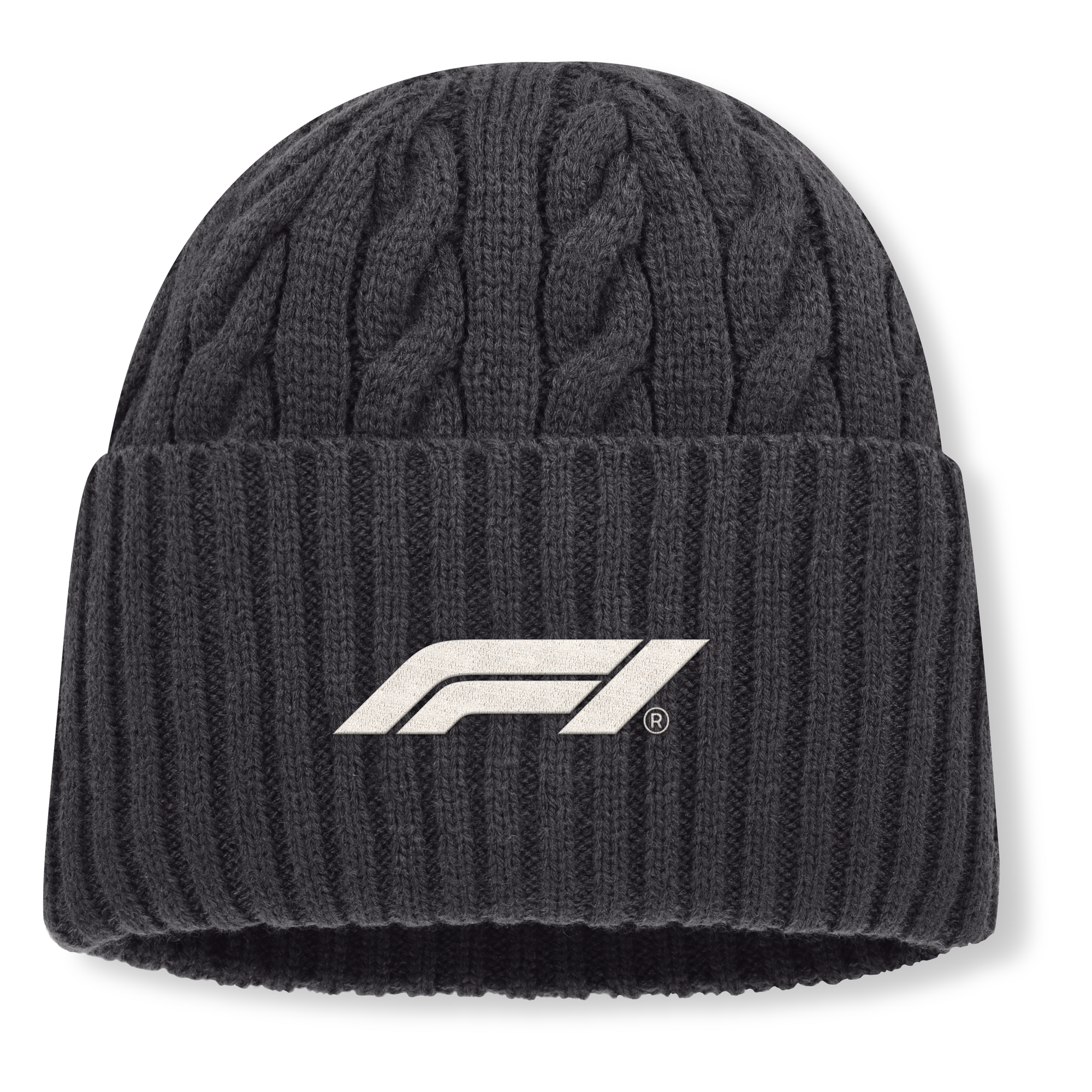Formula 1 Direct Oversized Cuff Beanie - Phantom