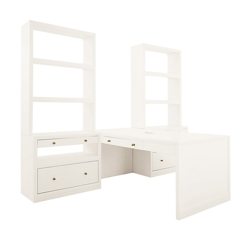 Grayson Modular Return 5-Piece Wall Unit - Ballard Designs