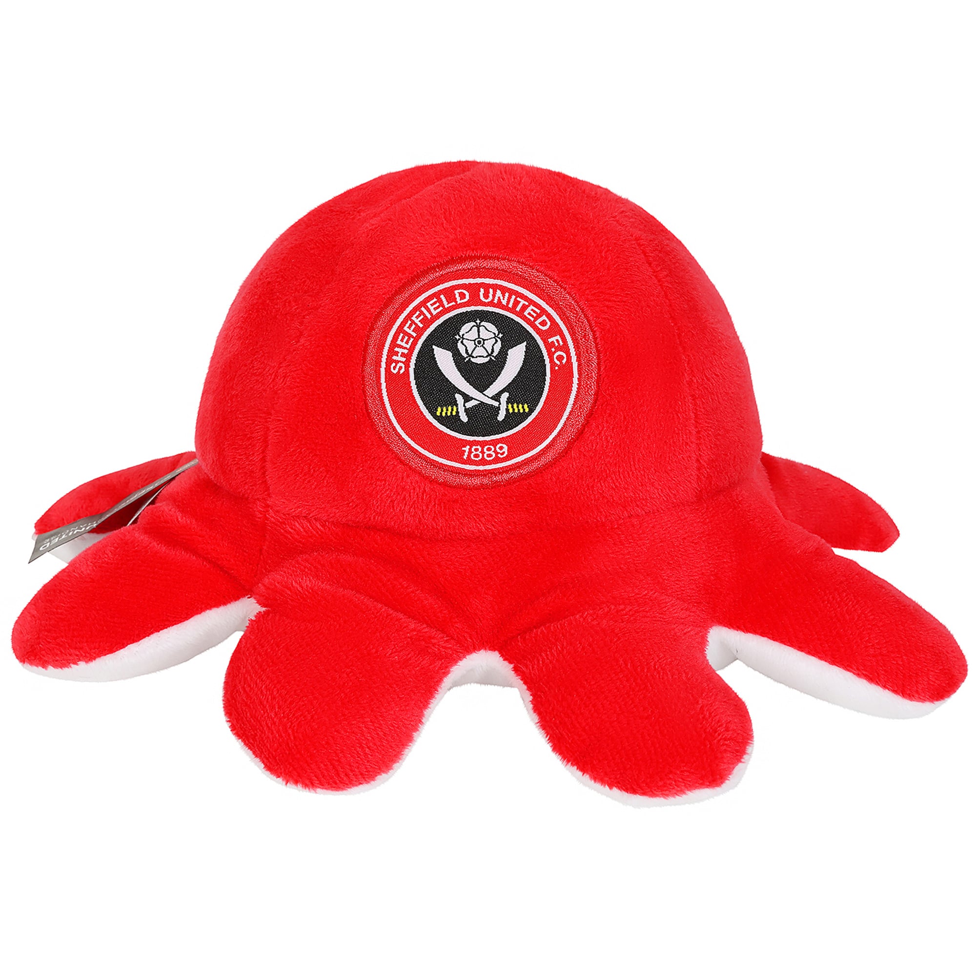 Peluche réversible en forme de calamar de Sheffield United