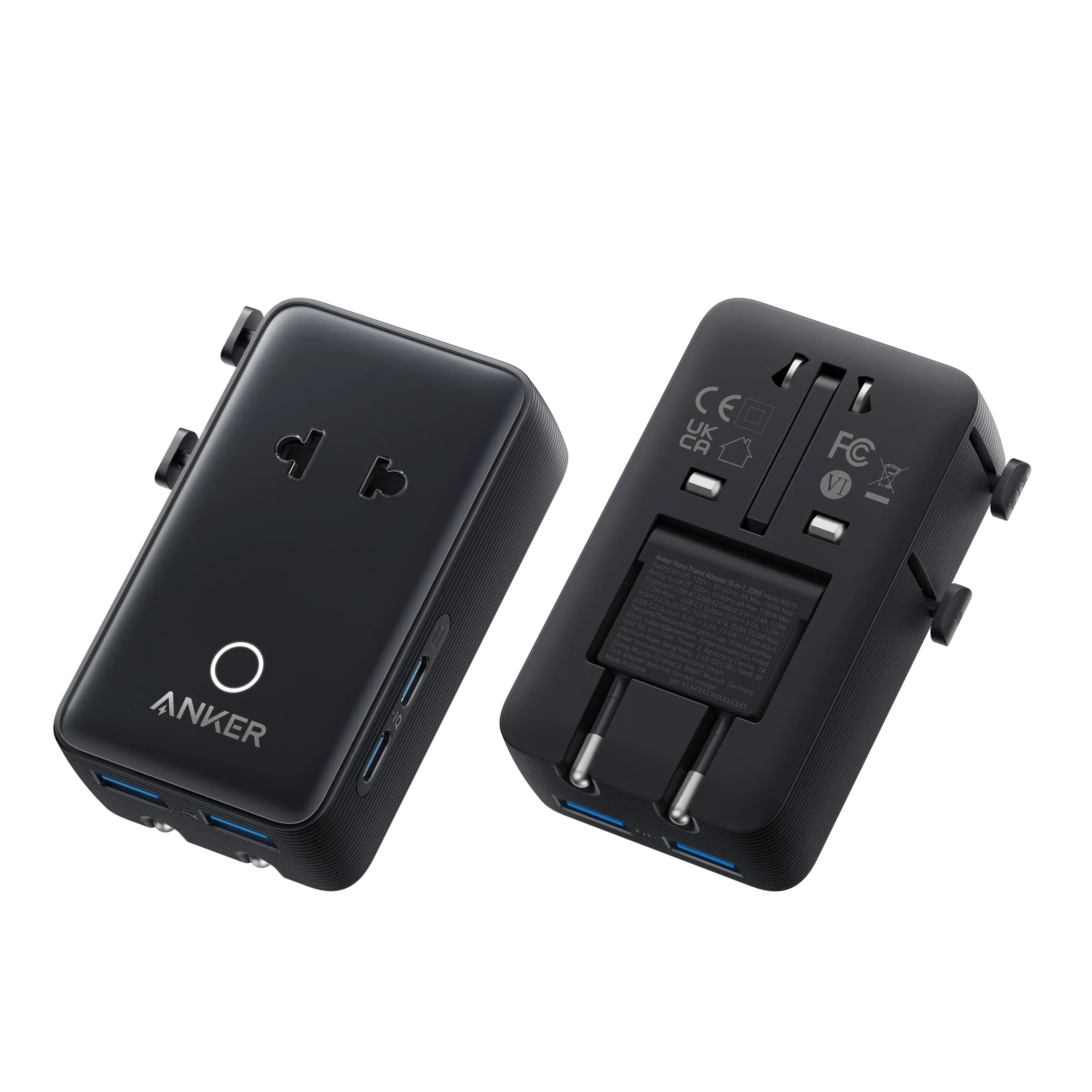 Anker Nano Reiseadapter (5-in-1, 20W) Image