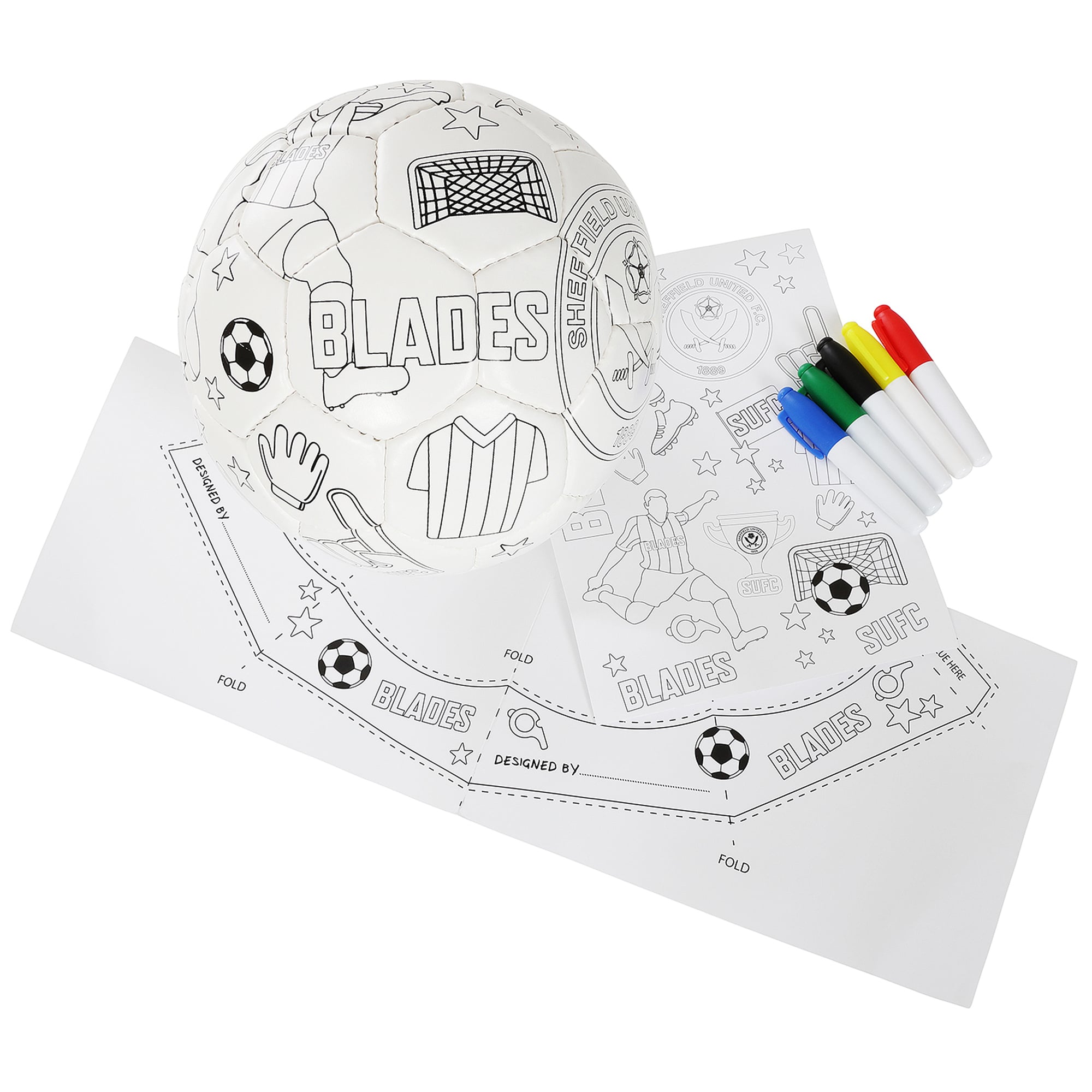 Sheffield United Malen Fußballset