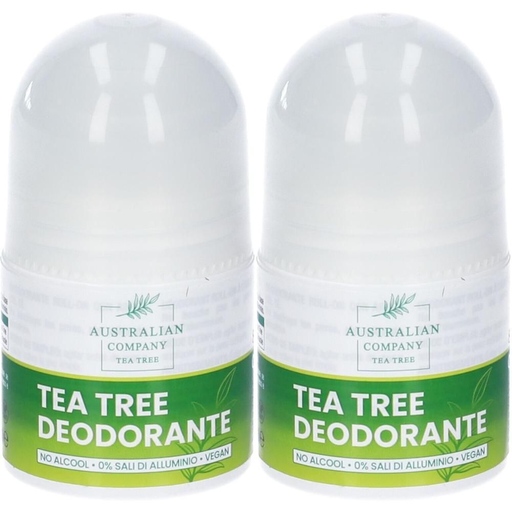 Australian Company Tea Tree Deo Roll On 2x50 ml