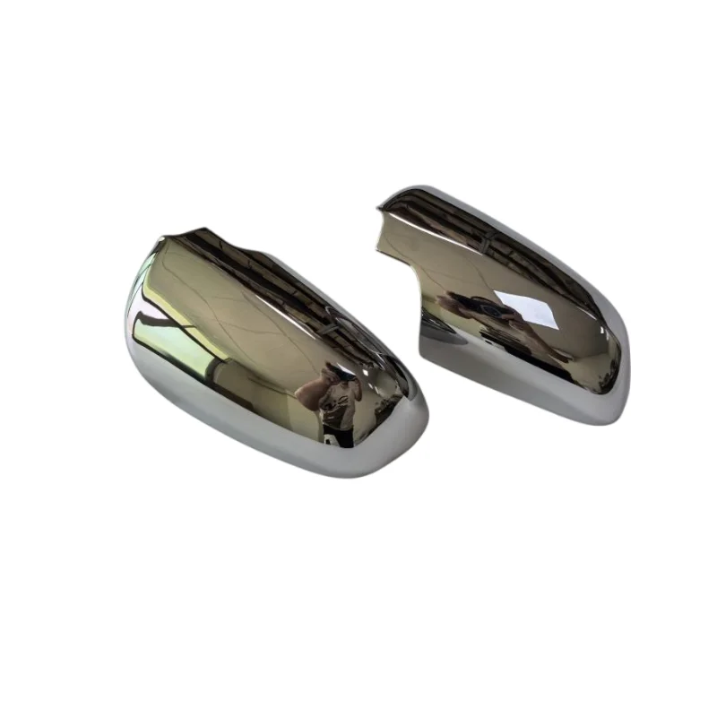 Coque de rétroviseur chromée pour AUDI A6 C6 (05-10) / AUDI A4 B7 (05-08) / AUDI A4 B6 (02-04) / AUDI A3 8P (04-12) - Accessoire robuste