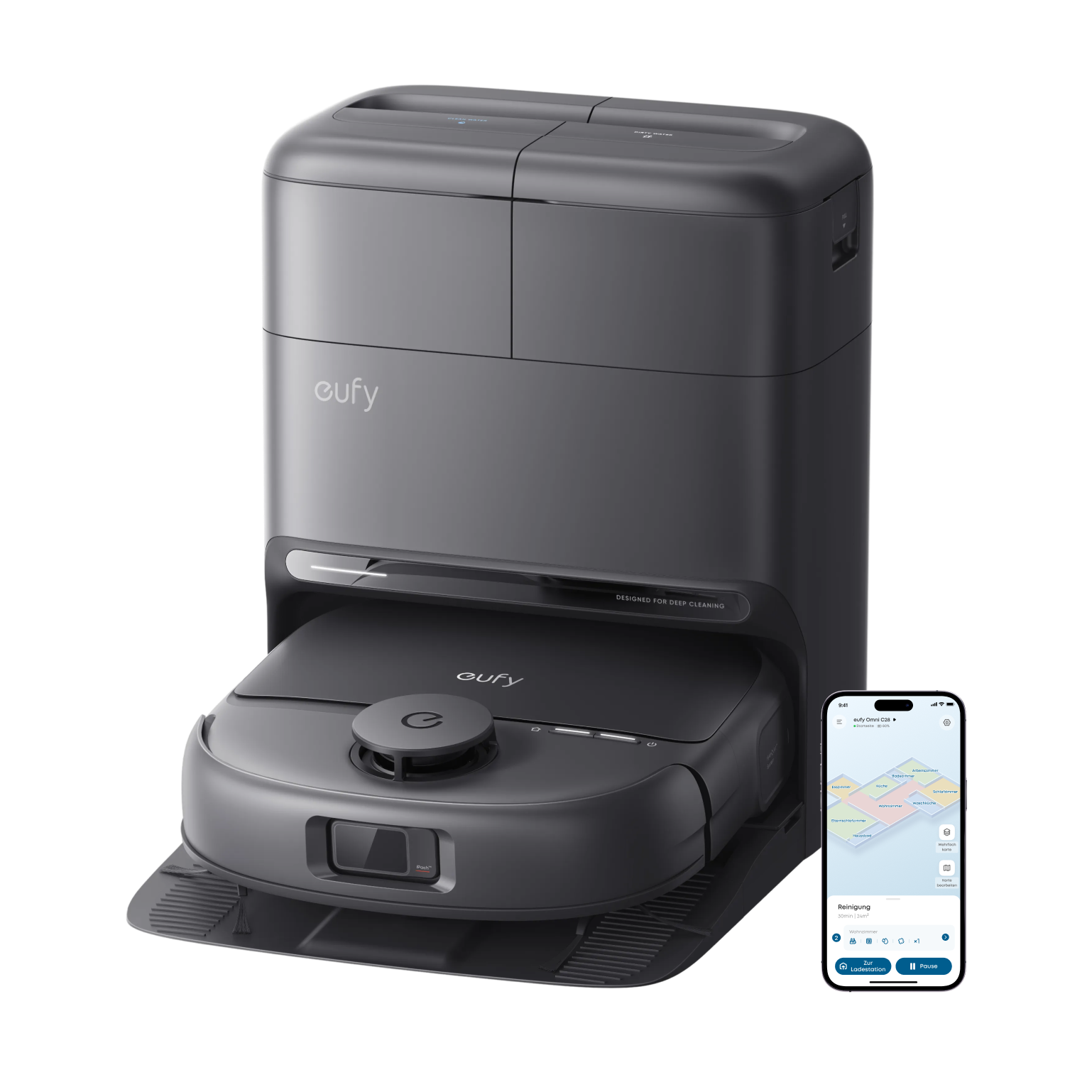 eufy Saugroboter mit Wischfunktion C28 Image