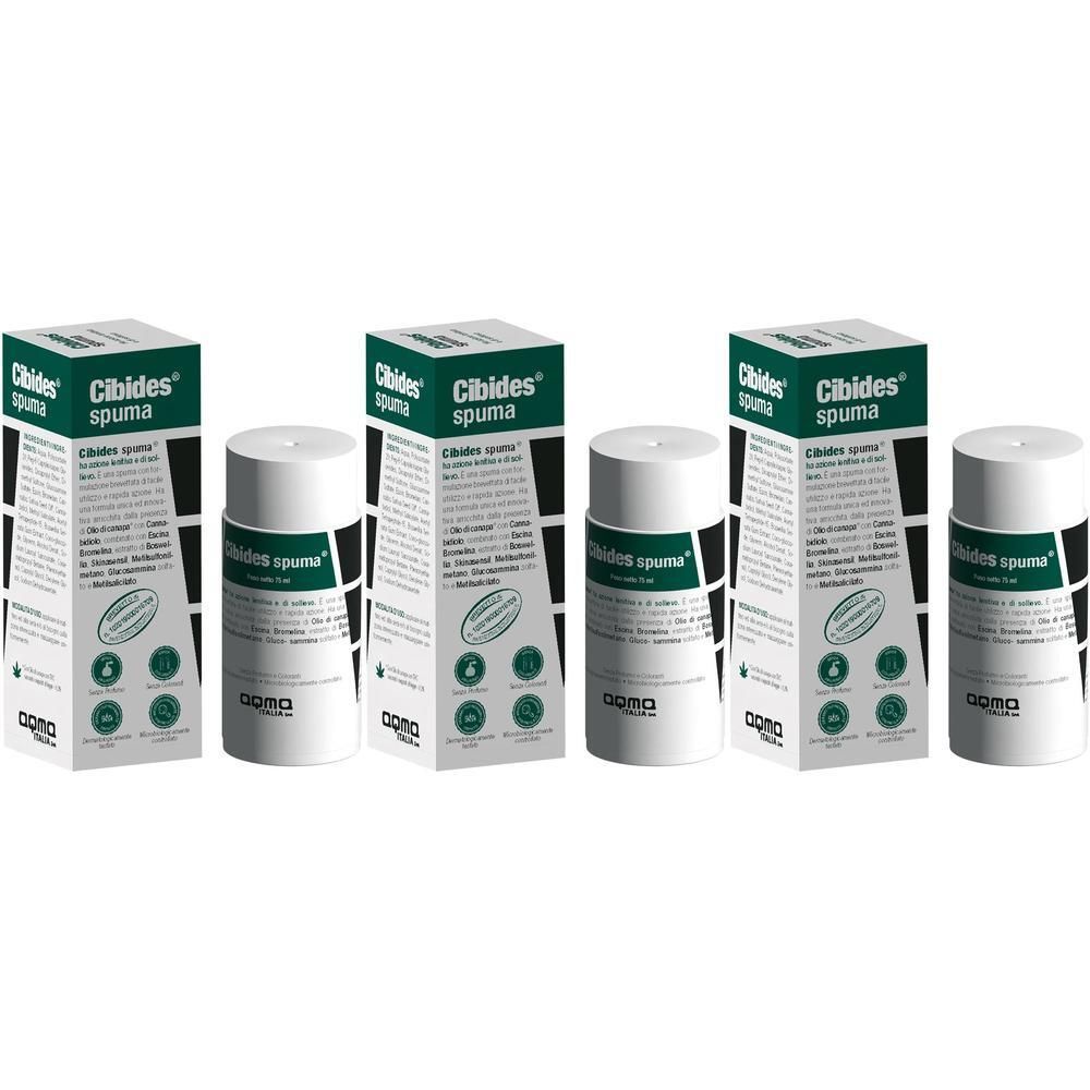 Cibides Spuma 3x75 ml