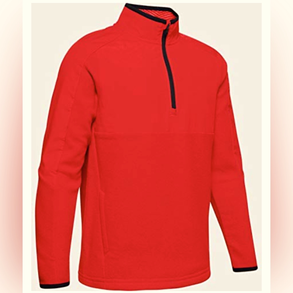Under Armour Shirts & Tops | Under Armour Boys' Coldgear Infrared ½ Zip Boys Clothing Youth X-Large Red | Color: Red | Size: Xlb