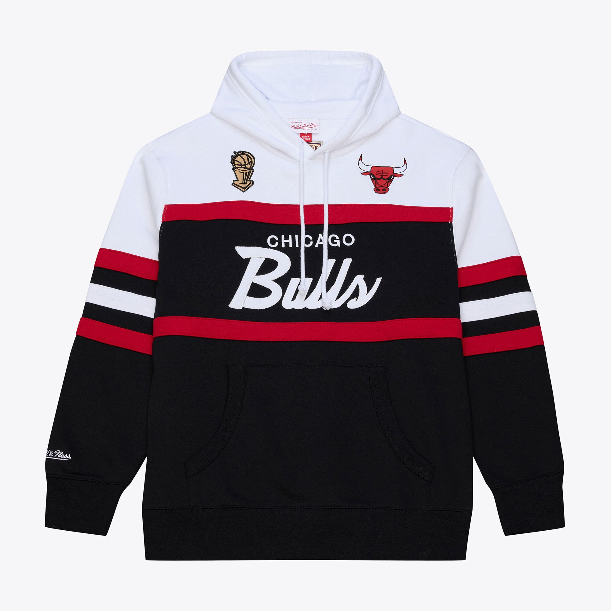 Chicago Bulls Mitchell & Ness Head Coach Hoodie - Herren