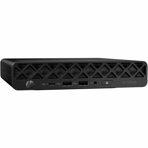 HP EliteDesk 8 G1i Mini PC, Intel Core Ultra 9 285T, vPro Technology, 32 GB, 512 GB PCI Express NVMe SSD, Jack Black, D32NMUTABA