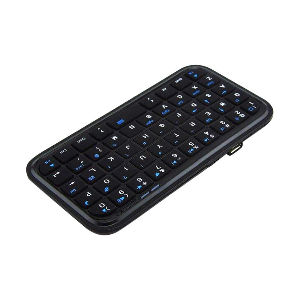 Mini Bluetooth Keyboard Keys Rechargeable Portable Wireless Keyboard For Tablets Smartphones & PCs Mini Bluetooth Keyboard Keys Rechargeable Portable Wireless Keyboard For Tablets Smartphones & PCs