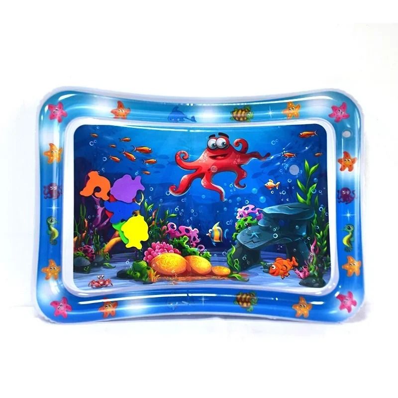 Inflatable Baby Water Play Mat For Tummy Time c
