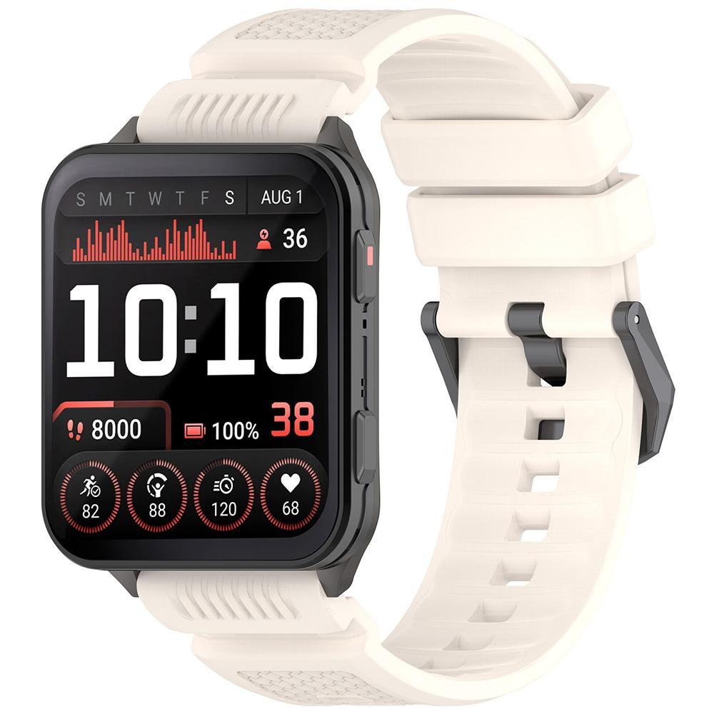 Garmin Venu X1 Band Soft Silicone Watch Band Adjustable Replacement Watch Strap starlight