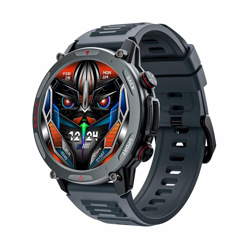 LOKMAT ZEUS4 PRO Bluetooth Calling Smartwatch With AMOLED Smart Watch Health Fitness Tracker black