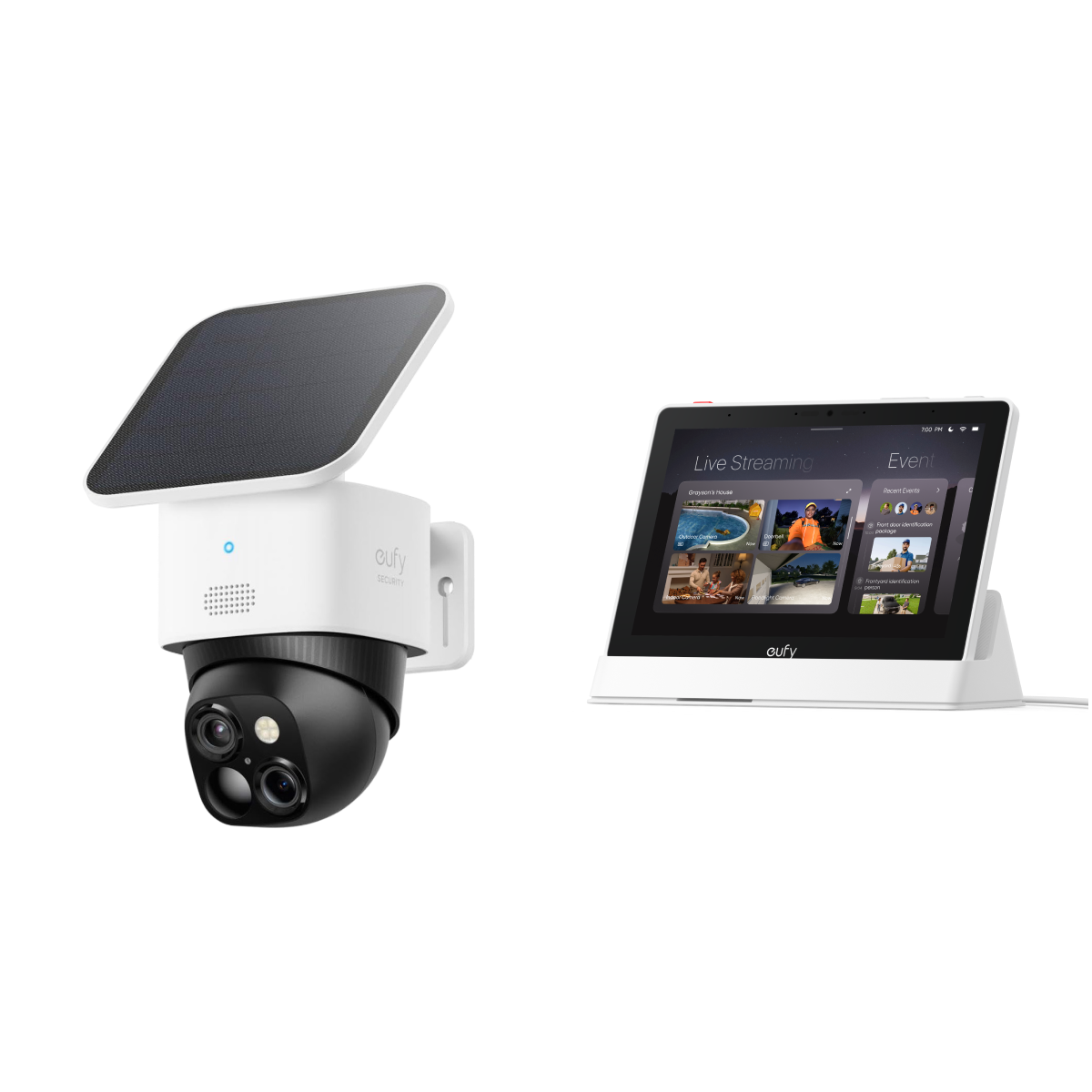 eufy Smart Display und eufyCam Solo S340 Image