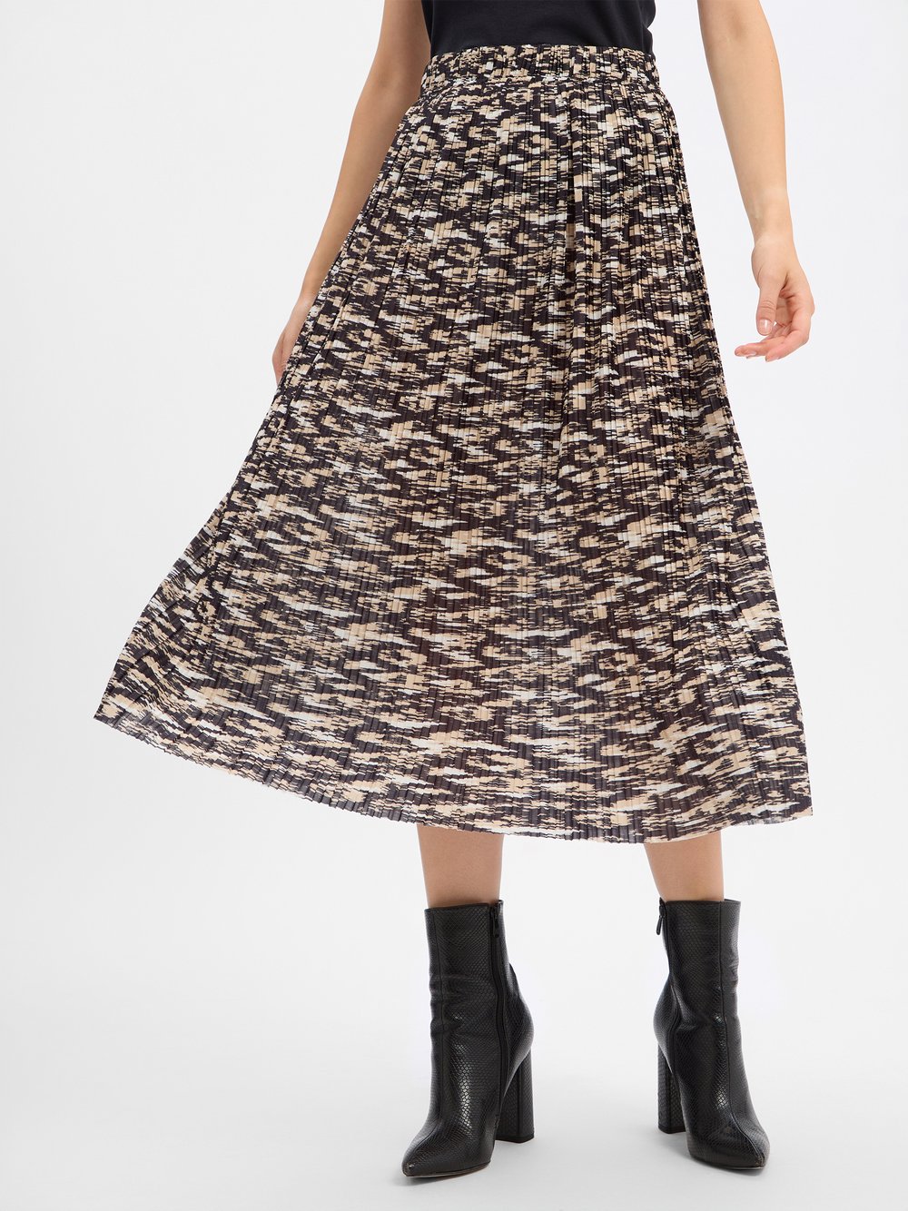 Guido Maria Kretschmer Plisseerock Damen beige, 34