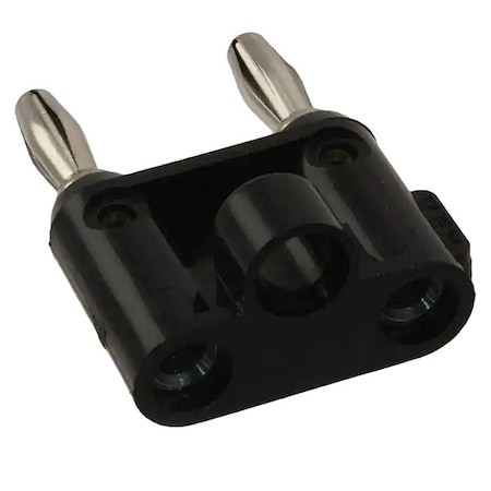 POMONA ELECTRONICS MDP-0 Stackable Double Banana Plug with Cable Guide, Banana